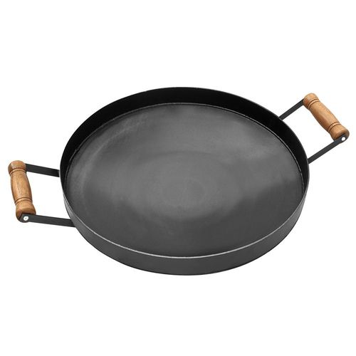 Disco Assados Papaléguas 56cm Borda Alta Aço Carbono