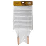 Grelha Mor 3112 Big Grill A o Cromado 26x84cm Madeira 5