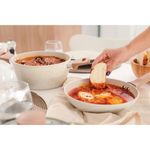 Conjunto de Panelas MTA Cer mica Serena Vanilla 5 Pe as 1