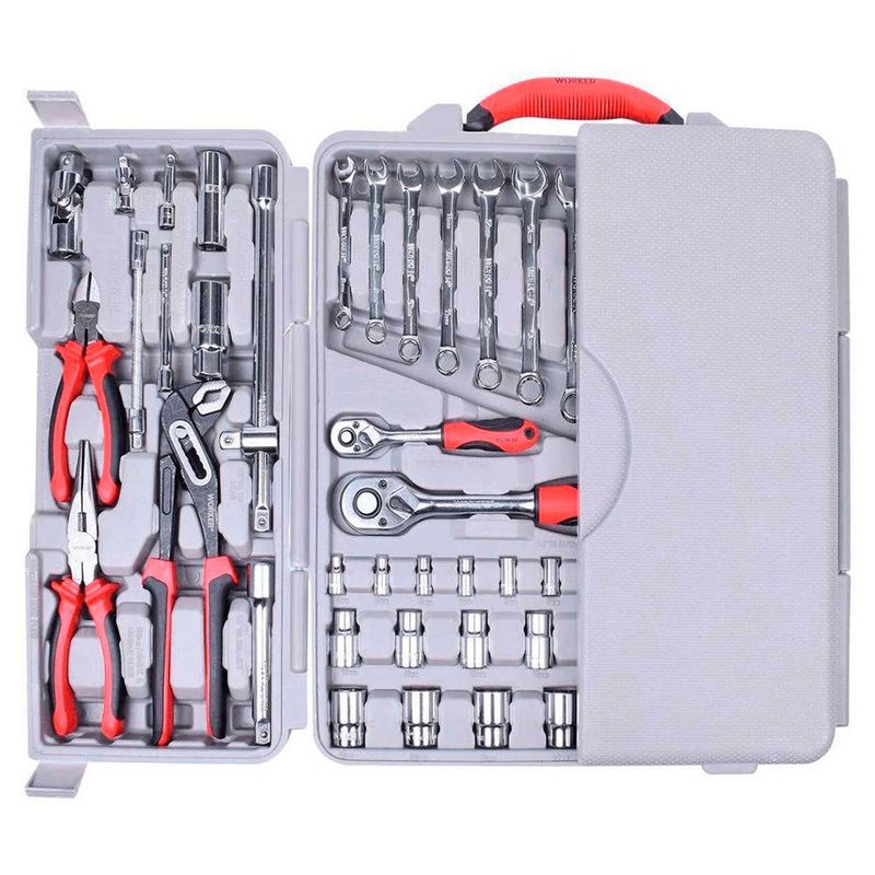 Maleta de Ferramentas Worker 110 Pe as - 980803 3