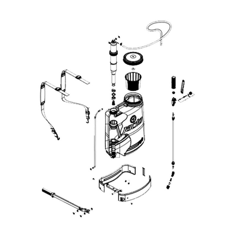 Pulverizador Costal Manual Jacto PJH 20L 3