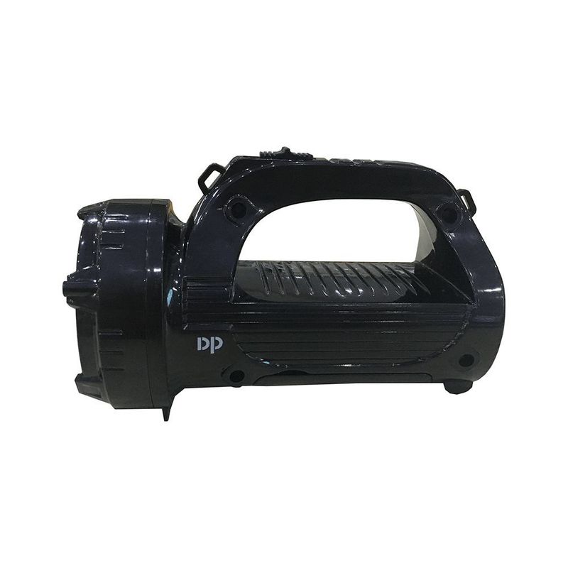 Lanterna Dinax Recarreg vel 16 LEDs Preta ABS 770 2