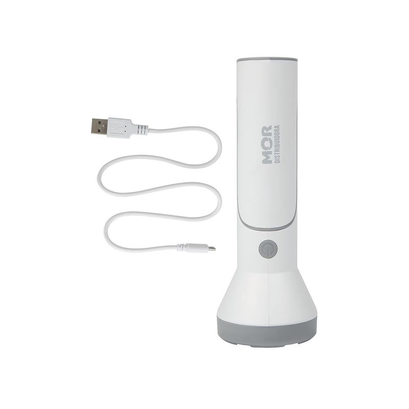 Lanterna Mor Recarreg vel 140 Lumens Branca 9186 0