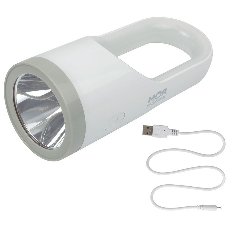 Lanterna Mor Recarreg vel 160 Lumens Branca 9187 0