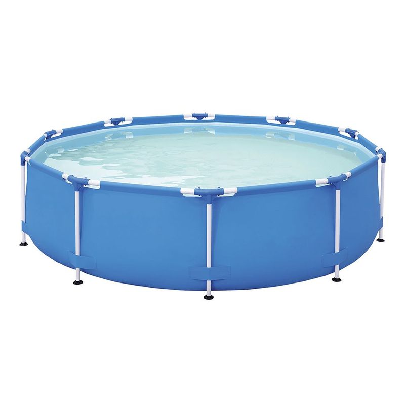 Piscina Circular Mor 5000L A o Lona Tripla Azul 1045 0