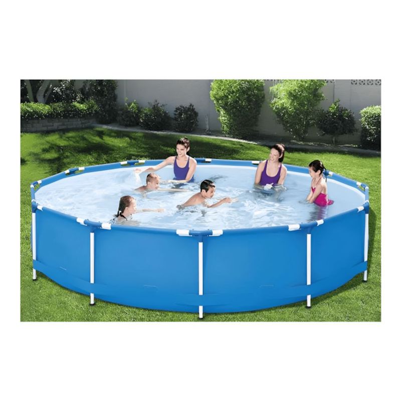 Piscina Circular Mor 7000L A o Lona Tripla Azul 1046 2
