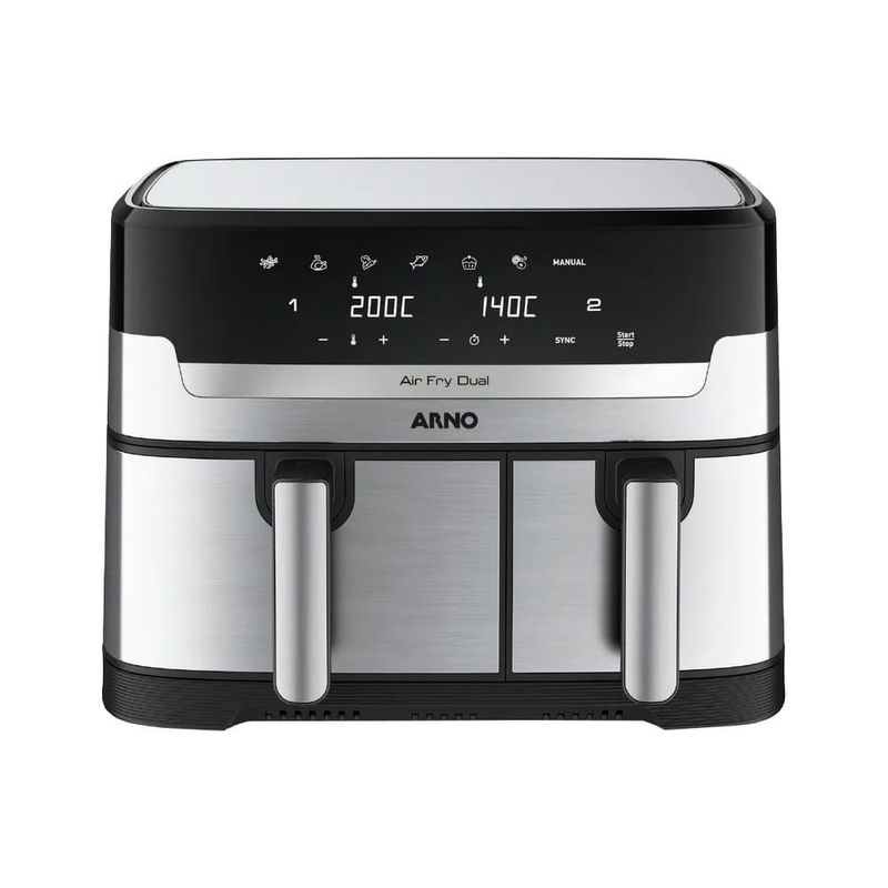 Fritadeira Arno Sem  leo Dual 5 2l 3 1l Afd2-220v 0