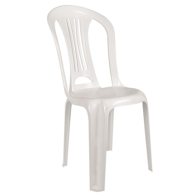 Cadeira Mor Bistro 15151103 Pl stica Branca INMETRO 0