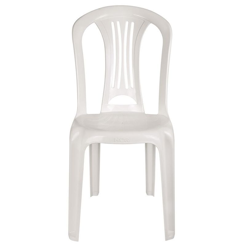 Cadeira Mor Bistro 15151103 Pl stica Branca INMETRO 1