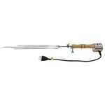 Espeto Cromunfer Rotativo El trico 220V Cromado 950mm 1