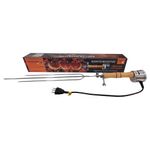 Espeto Cromunfer Rotativo El trico 220V Cromado 950mm 5