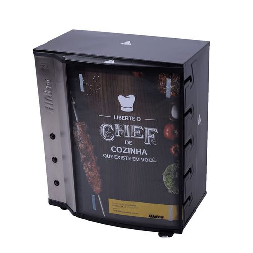 Churrasqueira Hidro M1/30 Elétrica Rot. 5 Esp. 220V