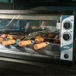 Churrasqueira Arke Abh-05 81 G s Rotativa Inox Preta 3