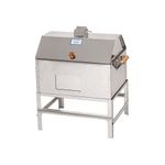 Churrasqueira Brighente Inox M dia Carv o 26 com Tampa 0