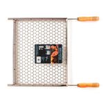 Grelha Moeda Brighente Inox 41x51cm 2452 2