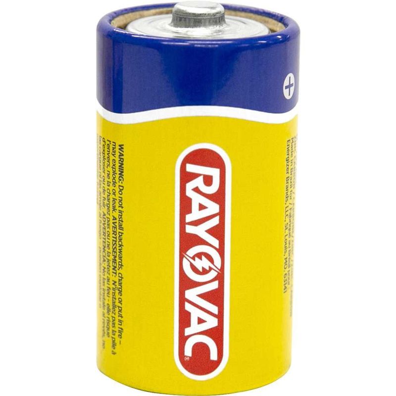 Pilha Comum Grande D Rayovac com 2 unidades 1