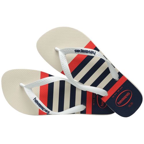 Chinelo Havaianas Top Nautical 1523 Br/Mr 37/38