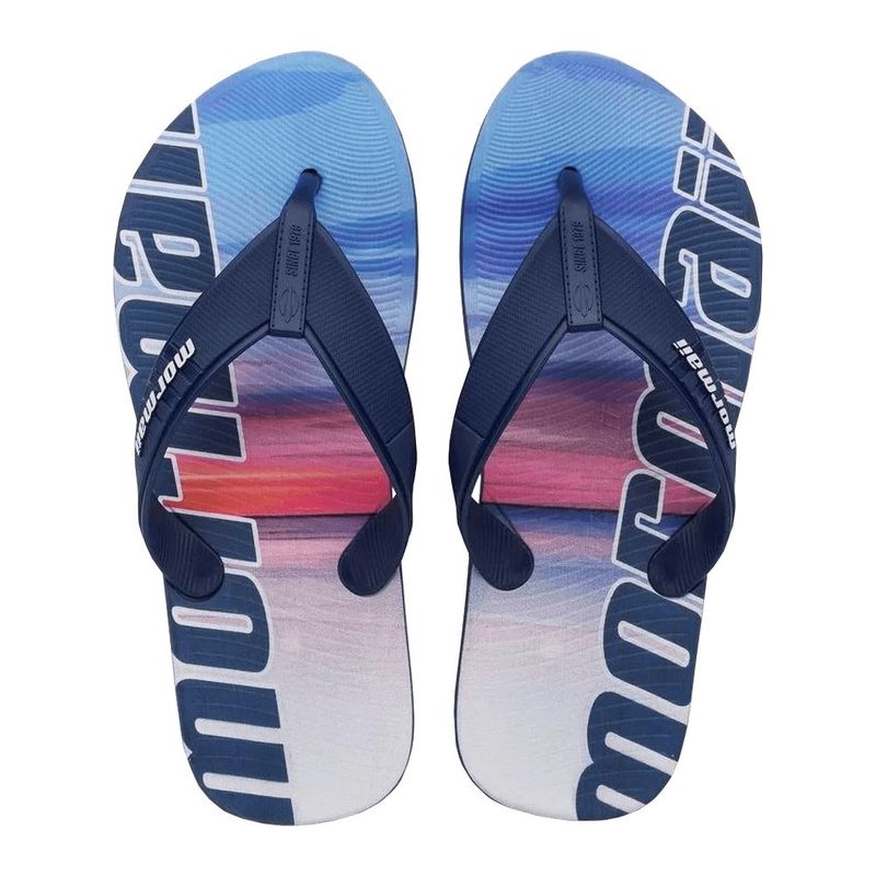 Chinelo Mormaii Tropical Pro Azul   Branco 37 38 0