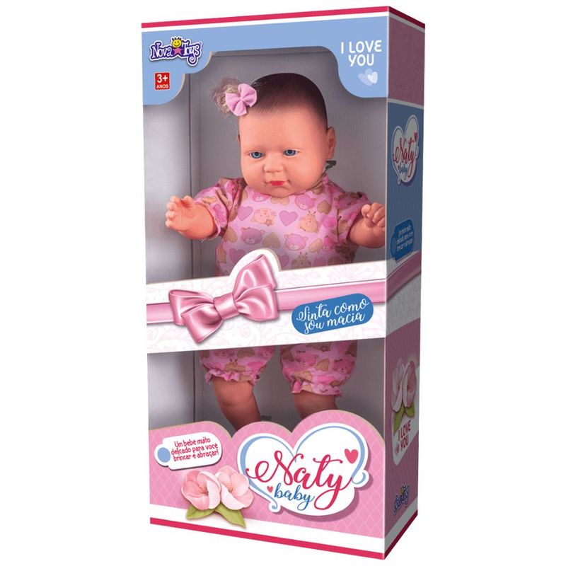 Boneca Nova Toys Baby Branca - 1134 1