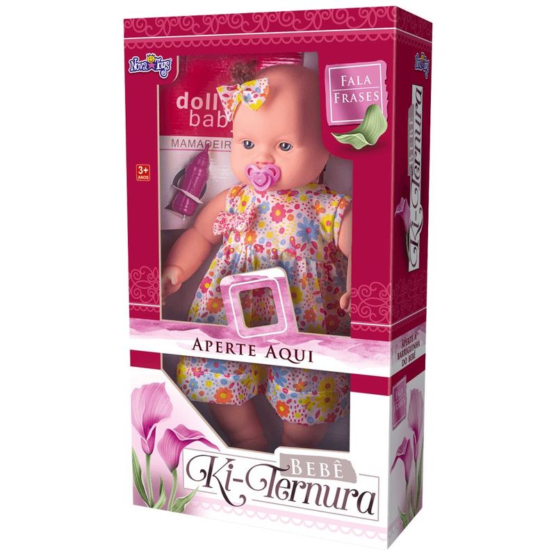 Boneca Nova Toys Ki-Ternura - 1042 0