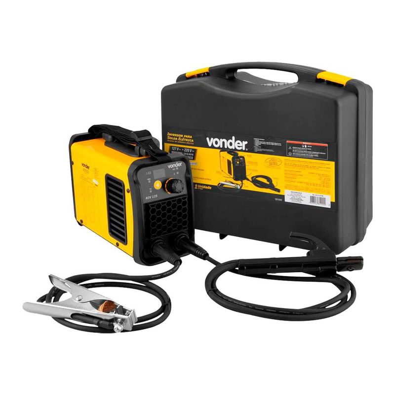 Retificador Inversor Digital Solda Vonder Riv125 Bivolt 3