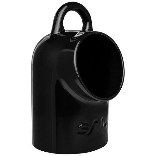 Saleiro Oxford 25x14cm Porcelana Preto