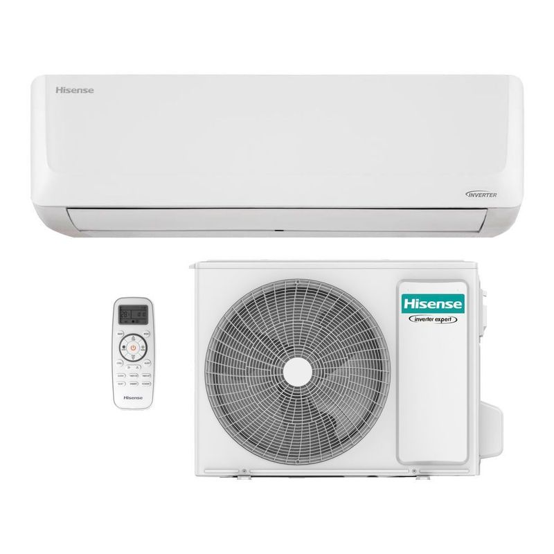 Ar Condicionado Hisense Inverter 24000 BTUs Quente e frio Wi-Fi 0