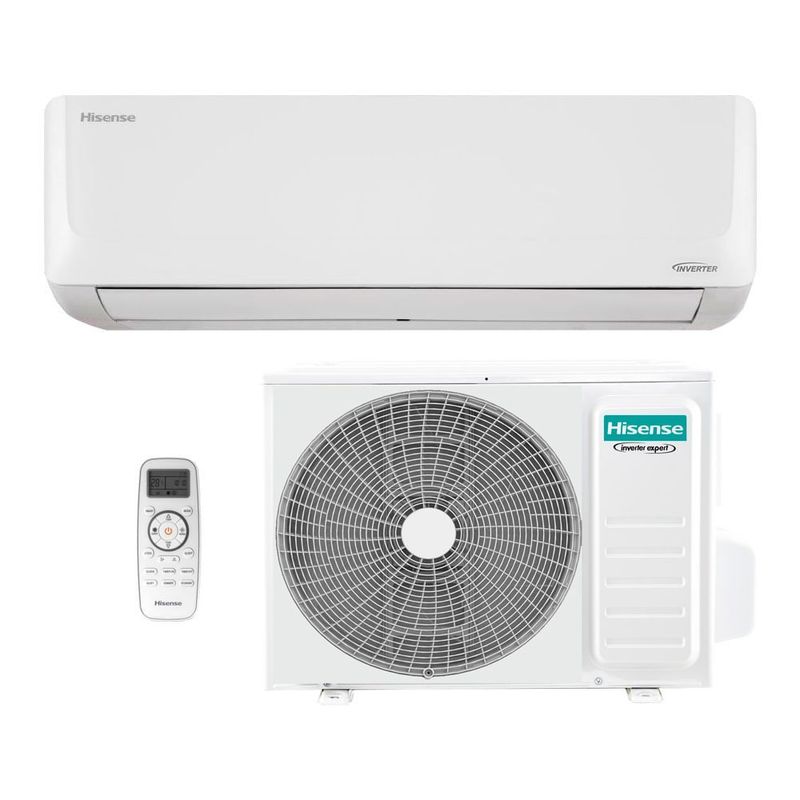 AC Hisense AS09UW2 Inverter 9000 BTUs Quente e frio Wi-Fi 0