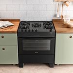 Fog o a G s Atlas M naco Top Glass 5 Bocas Auto Preto 6