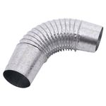 Cano Curvo Galvanizado para Fog o Zatti Di metro de 11cm - 001876 0