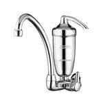 Purificador de  gua Lorenzetti Acqua Bella de Parede  sem Refrigera  o  Cromado 0