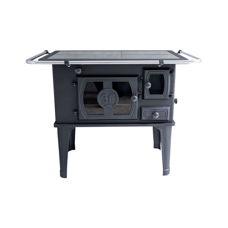 Fog o Lenha Vitro Porta Vidro 3E N1-Sa da Lado Esquerdo 0