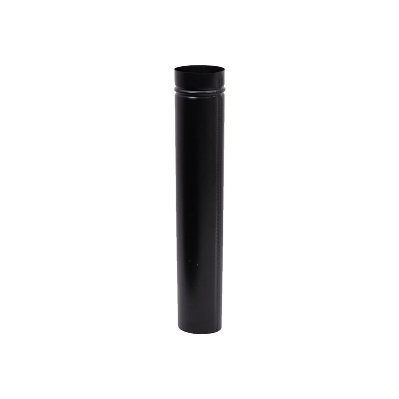 Cano Esmaltado para Fog o Venax 50cm Di metro de 11cm Preto   7592 0