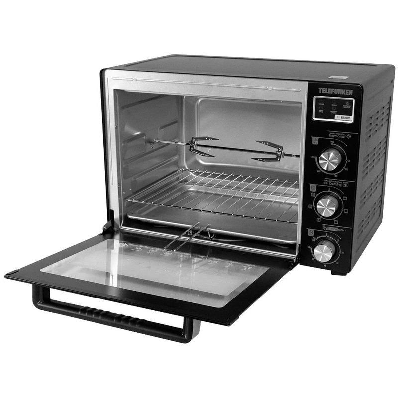 Forno El trico Telefunken 80l  Preto - Tf-E850c 220v 5