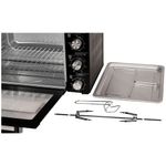 Forno El trico Telefunken 80l  Preto - Tf-E850c 220v 6