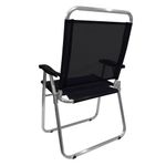 Cadeira King Zaka KNG301 140Kg Preto Plus Size 1