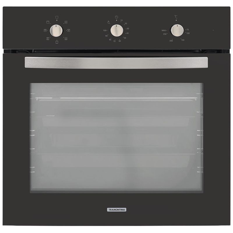 Forno El trico de Embutir Tramontina New Glass Cook  71L  com 7 Fun  es  Preto - 94867 220 220V 0