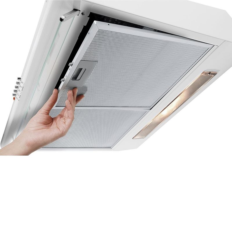 Depurador de Parede Electrolux 60cm  3 Velocidades  Branco - DE60B 220V 1