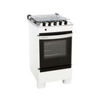 Fog o a G s Brastemp Clean 4 Bocas  de Piso  Acendimento Autom tico  Branco - BF04NA 1