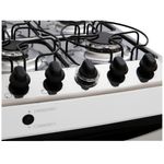 Fog o a G s Brastemp Clean 4 Bocas  de Piso  Acendimento Autom tico  Branco - BF04NA 5