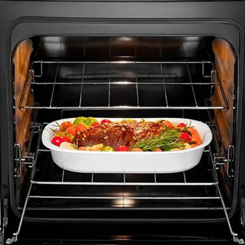 Fog o a G s Brastemp Clean 4 Bocas  de Piso  Acendimento Autom tico  Branco - BF04NA 10