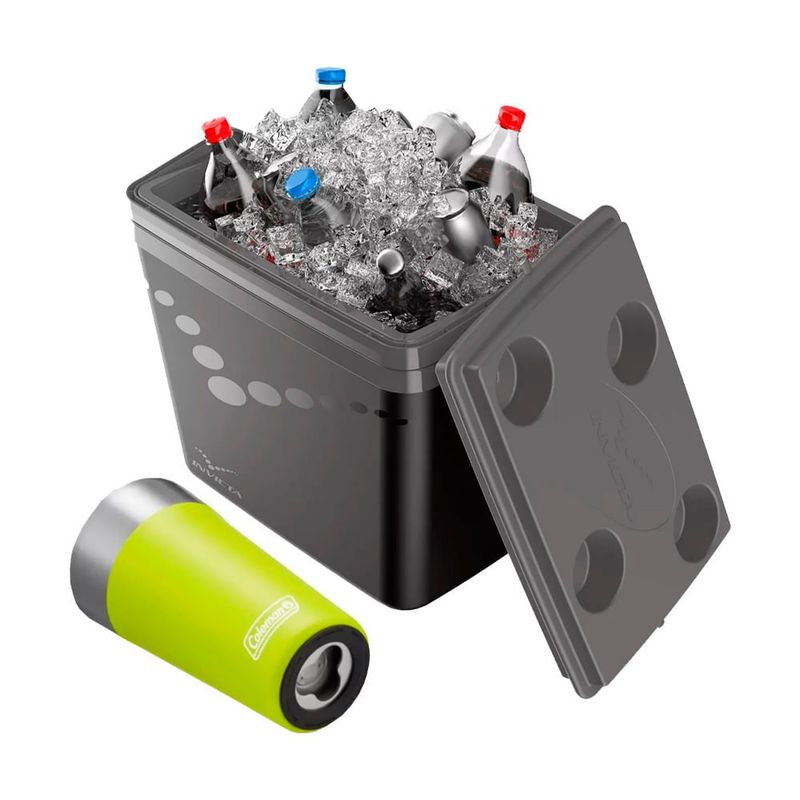 Caixa Invicta 32l Pr   Copo Coleman 600ml Vd T rmico 1