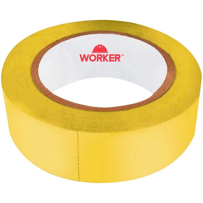 Fita Isolante Worker 344443 19mmx10m Amarela 0