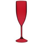 Ta a para Espumante Boccati 210ml  Poliestireno  Vermelha Transl cida - 24699 02 0