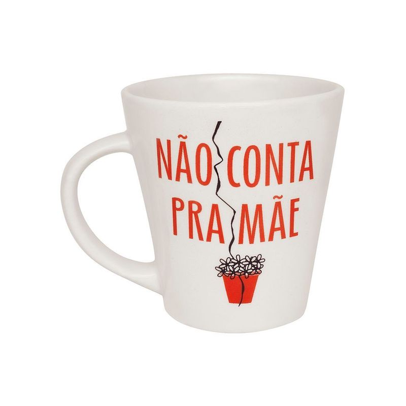 Caneca Biona Drop Tem tica 250ml Cer mica Sortida 6
