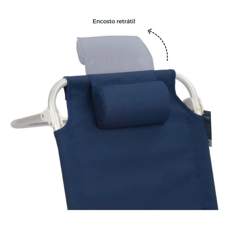 Cadeira Espregui adeira Mochila Nau Azul Marinho 2