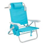 Cadeira Espregui adeira Mochila Nau Azul Piscina 0