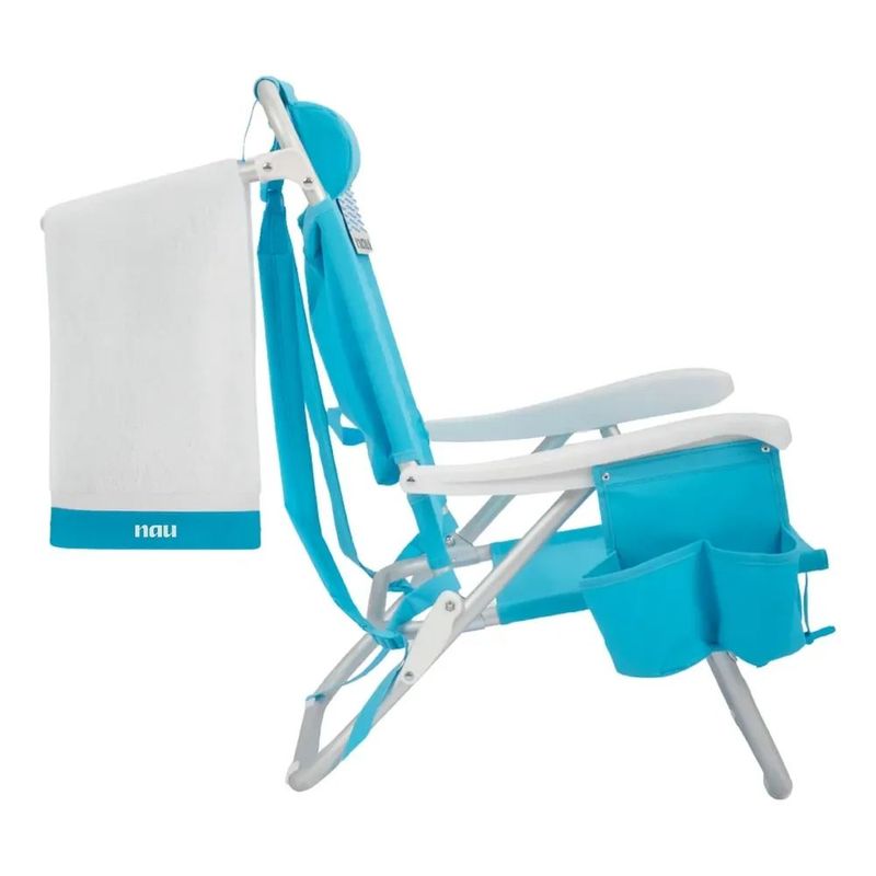 Cadeira Espregui adeira Mochila Nau Azul Piscina 2