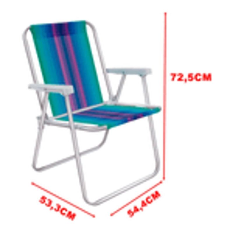 Conj 3 Cadeiras Alta Alum Conf Sort Mor 2136 2