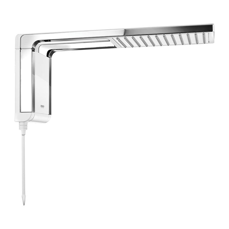 Ducha Lorenzetti Acqua Storm Ultra Eletr nica 7 800W Branco Cromado - 7510057 220V 1